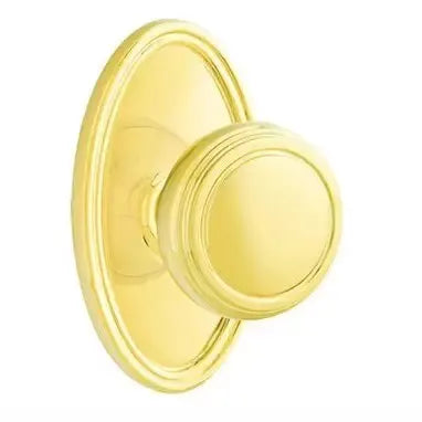 Emtek Norwich Door Knob with Oval Rose by Emtek