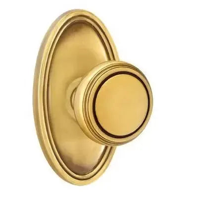 Emtek Norwich Door Knob with Oval Rose by Emtek