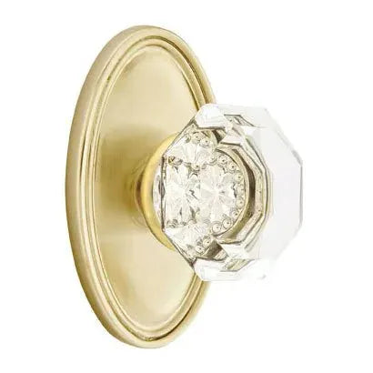 Emtek Old Town Door Knob with Oval Rose by Emtek