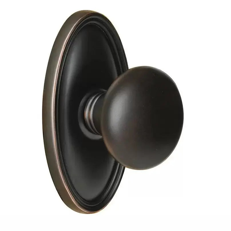 Emtek Providence Door Knob with Oval Rose by Emtek
