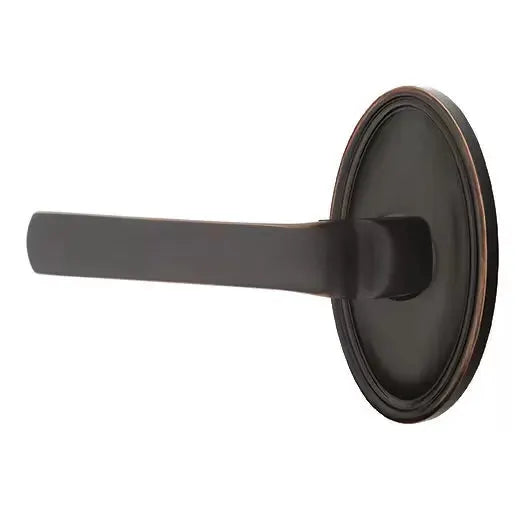 Emtek Spencer Lever with Oval Rose by Emtek