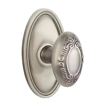 Emtek Victoria Knob with Oval Rose by Emtek