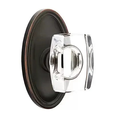 Emtek Windsor Door Knob with Oval Rose by Emtek