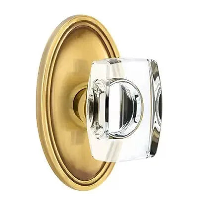 Emtek Windsor Door Knob with Oval Rose by Emtek