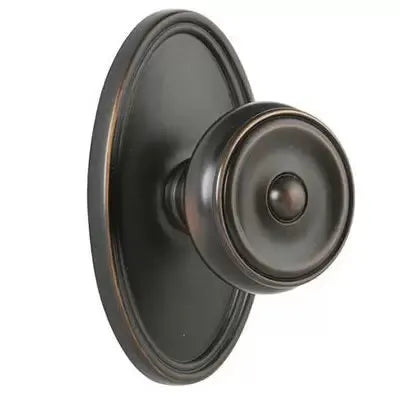 Emtek Waverly Door Knob with Oval Rose by Emtek