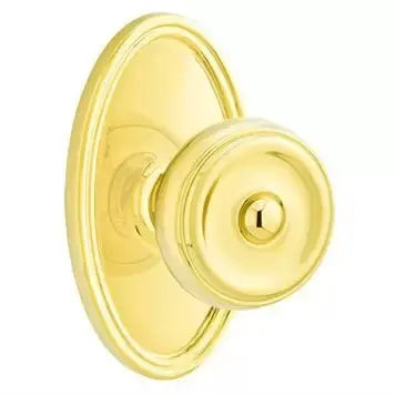 Emtek Waverly Door Knob with Oval Rose by Emtek