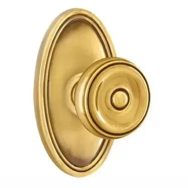 Emtek Waverly Door Knob with Oval Rose by Emtek