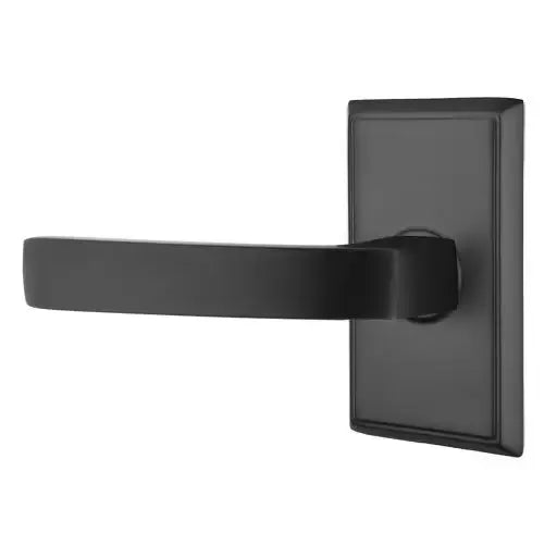 Emtek Breslin Lever with Rectangular Rose by Emtek