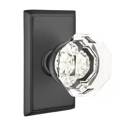 Emtek Old Town Door Knob with Rectangular Rose by Emtek
