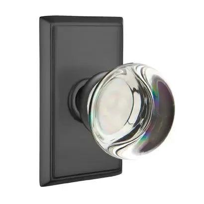 Emtek Providence Door Knob with Rectangular Rose by Emtek