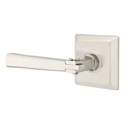 Emtek Arts and Crafts Door Lever with Quincy Rose by Emtek