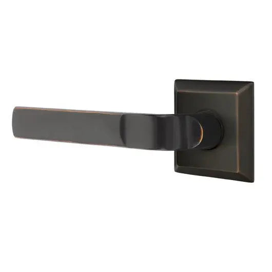 Emtek Aston Lever with Quincy Rose by Emtek