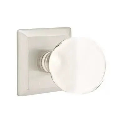 Emtek Bristol Door Knob with Quincy Rose by Emtek