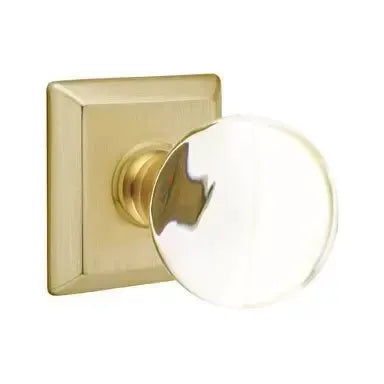 Emtek Bristol Door Knob with Quincy Rose by Emtek