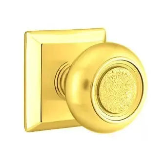 Emtek Belmont Knob with Quincy Rose by Emtek