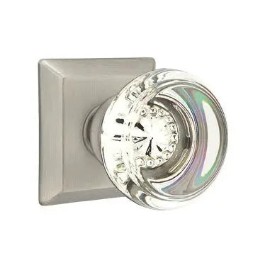 Emtek Georgetown Door Knob with Quincy Rose by Emtek