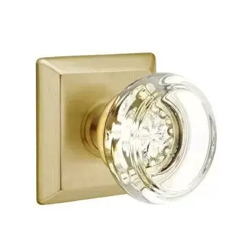 Emtek Georgetown Door Knob with Quincy Rose by Emtek