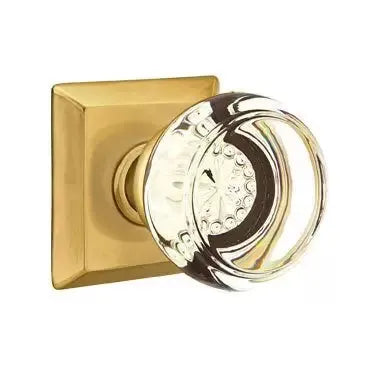 Emtek Georgetown Door Knob with Quincy Rose by Emtek