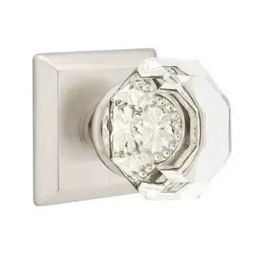 Emtek Old Town Door Knob with Quincy Rose by Emtek