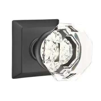 Emtek Old Town Door Knob with Quincy Rose by Emtek