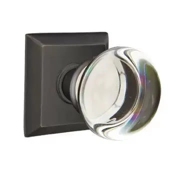 Emtek Providence Door Knob with Quincy Rose by Emtek