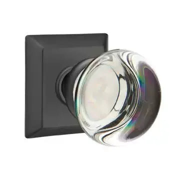 Emtek Providence Door Knob with Quincy Rose by Emtek