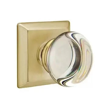 Emtek Providence Door Knob with Quincy Rose by Emtek