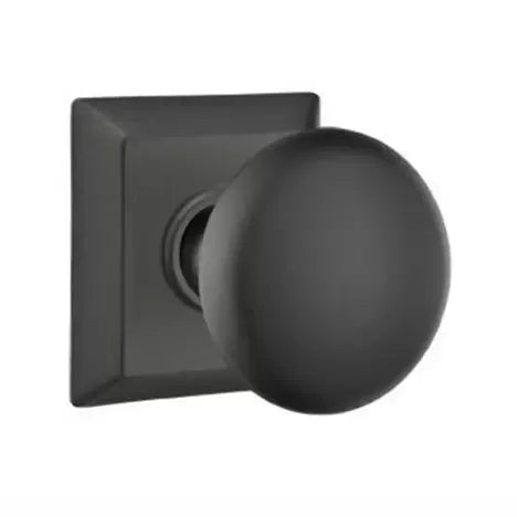 Emtek Providence Door Knob with Quincy Rose by Emtek