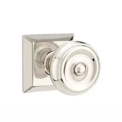Emtek Waverly Door Knob with Quincy Rose by Emtek