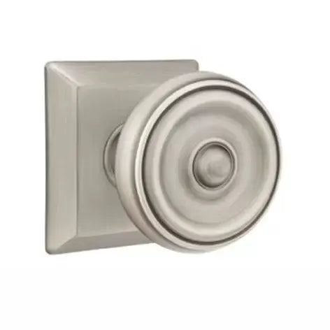Emtek Waverly Door Knob with Quincy Rose by Emtek