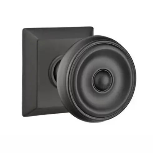 Emtek Waverly Door Knob with Quincy Rose by Emtek