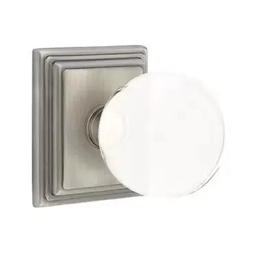 Emtek Bristol Door Knob with Wilshire Rose by Emtek