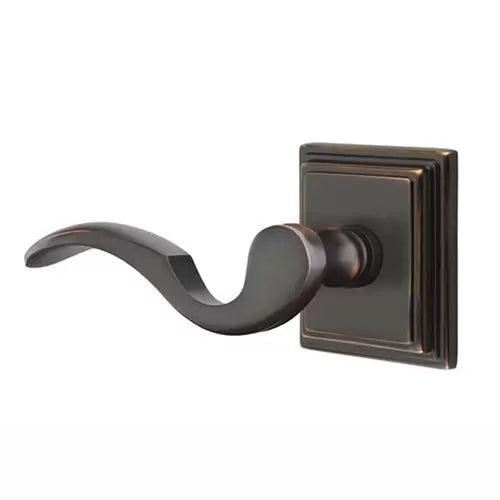 Emtek Cortina Door Lever with Wilshire Rose by Emtek