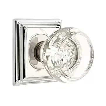 Emtek Georgetown Door Knob with Wilshire Rose by Emtek