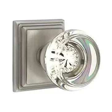 Emtek Georgetown Door Knob with Wilshire Rose by Emtek