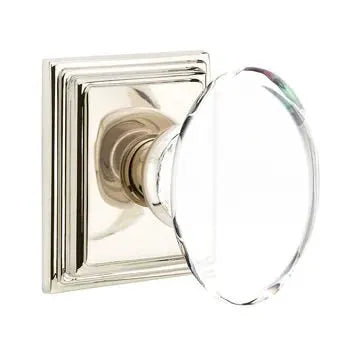 Emtek Hampton Door Knob with Wilshire Rose by Emtek