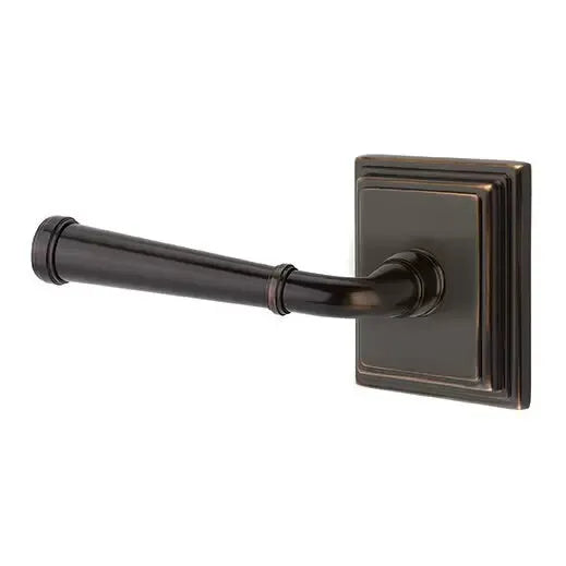 Emtek Merrimack Lever with Wilshire Rose by Emtek