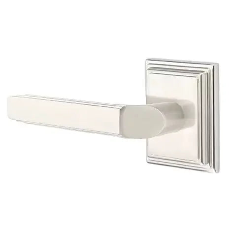 Emtek Milano Door Lever with Wilshire Rose by Emtek