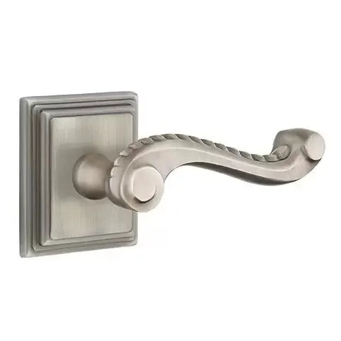 Emtek Rope Lever with Wilshire Rose by Emtek