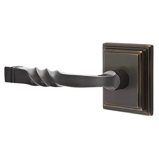 Emtek Sante Fe Lever with Wilshire Rose by Emtek