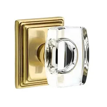 Emtek Windsor Door Knob with Wilshire Rose by Emtek