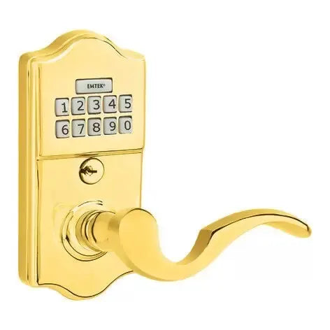 Emtek Cortina Classic Lever with Electronic Keypad Lock by Emtek