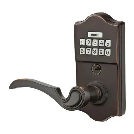 Emtek Coventry Classic Lever with Electronic Keypad Lock by Emtek