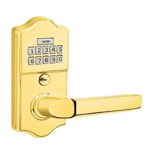 Emtek Milano Classic Lever with Electronic Keypad Lock by Emtek