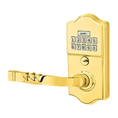 Emtek Santa Fe Classic Lever with Electronic Keypad Lock by Emtek