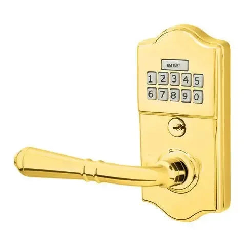 Emtek Turino Classic Lever with Electronic Keypad Lock by Emtek