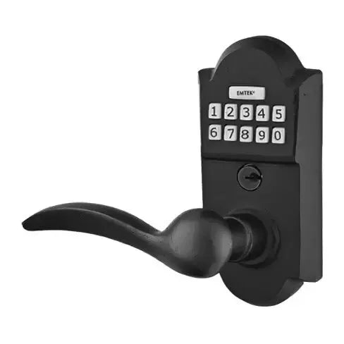 Emtek Durango Sandcast Bronze Lever with Electronic Keypad Lock by Emtek