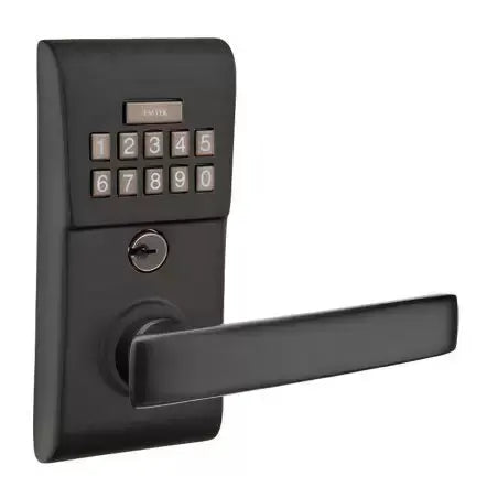 Emtek Geneva Modern Lever with Electronic Keypad Lock by Emtek