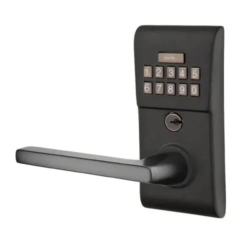 Emtek Helios Modern Lever with Electronic Keypad Lock by Emtek