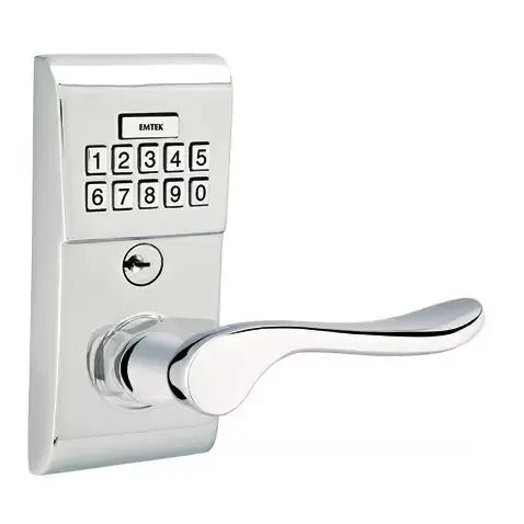 Emtek Luzern Modern Lever with Electronic Keypad Lock by Emtek